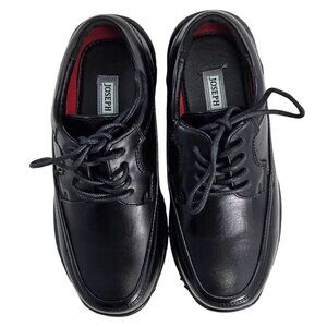 Joseph Allen Black Lace-Up Boys Casual Dress Shoes Size 13 EUC w Box